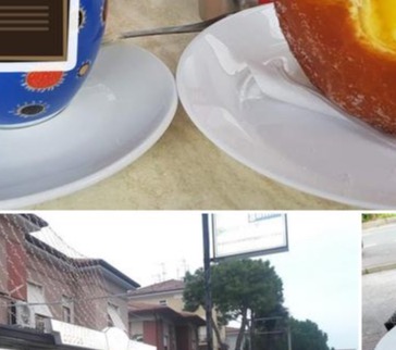 Bombolone alla crema appena sfornato, Dolci Tentazioni Senigallia